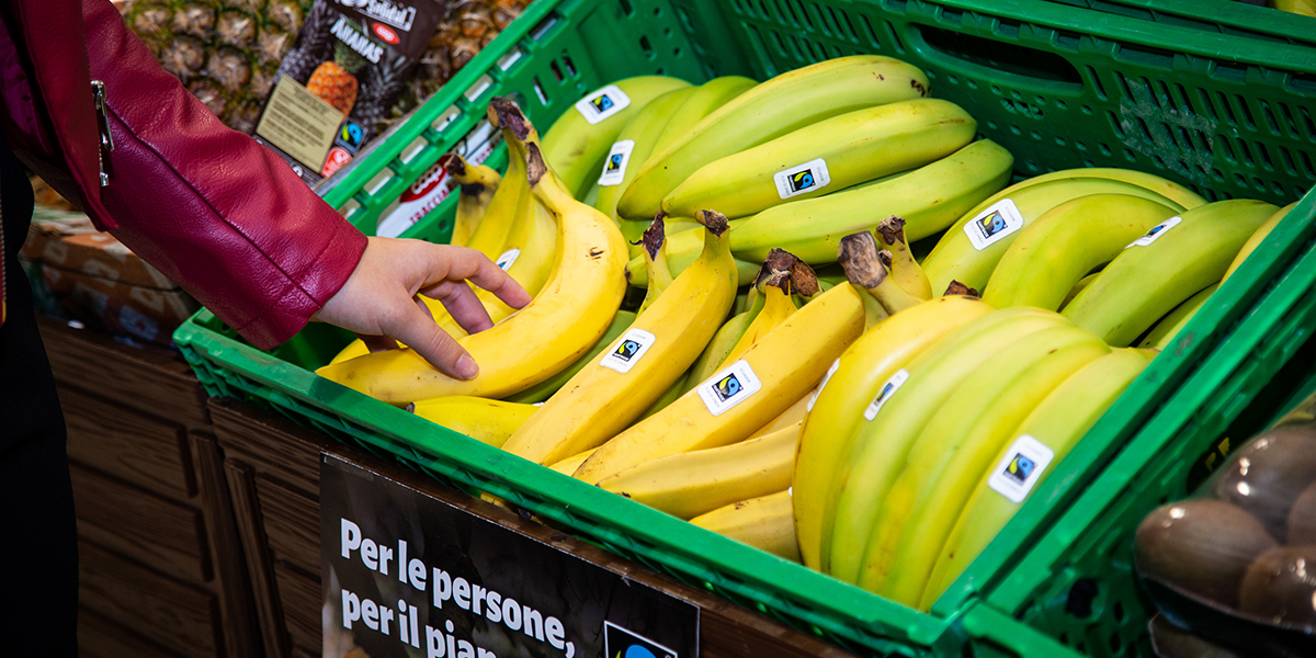 Prodotti a marchio Fairtrade, cresce la frutta fresca